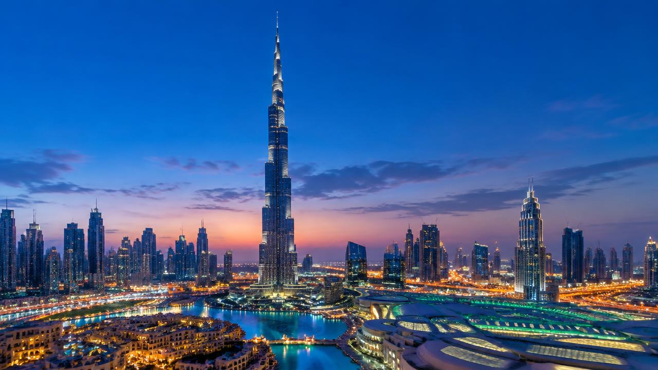 Illustrative view of Dubai, United Arab Emirates